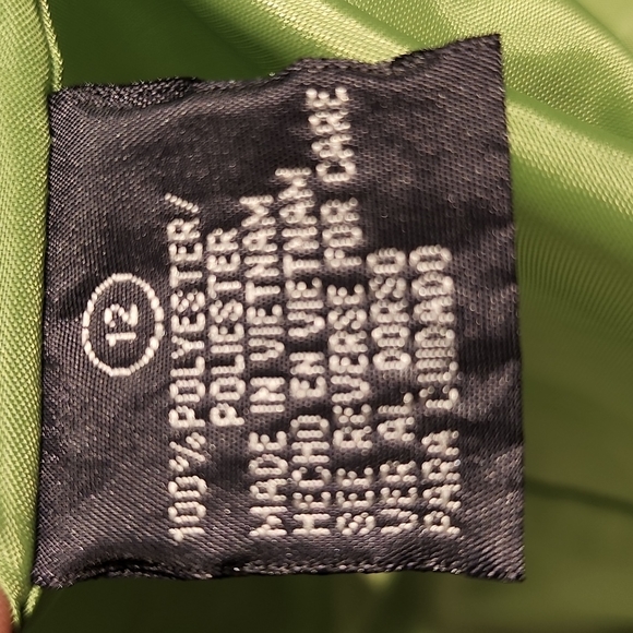 Giorgio Sant' Angelo blazer 4 buttons cute ribbon accent around the waist Sz 12 - Picture 8 of 9